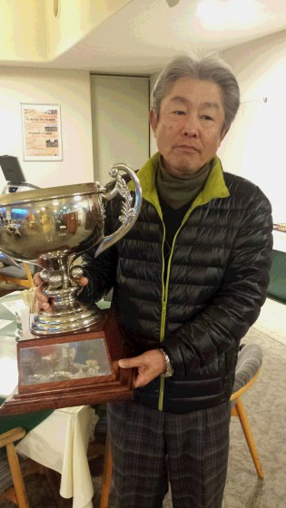 12月月例優勝者水津選手