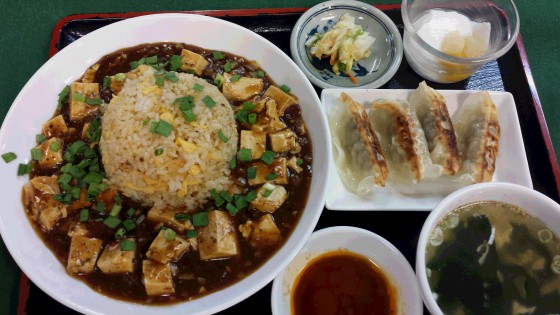 麻婆チャーハンセット