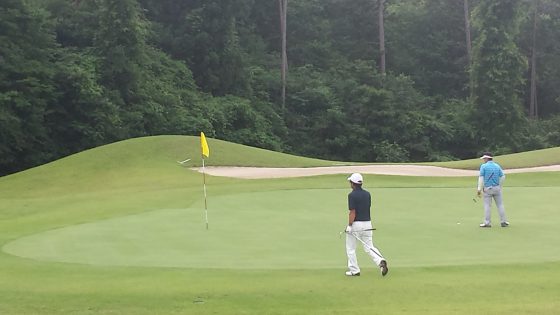 32ホール目14番関選手